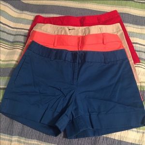 Express shorts: blue, size 8